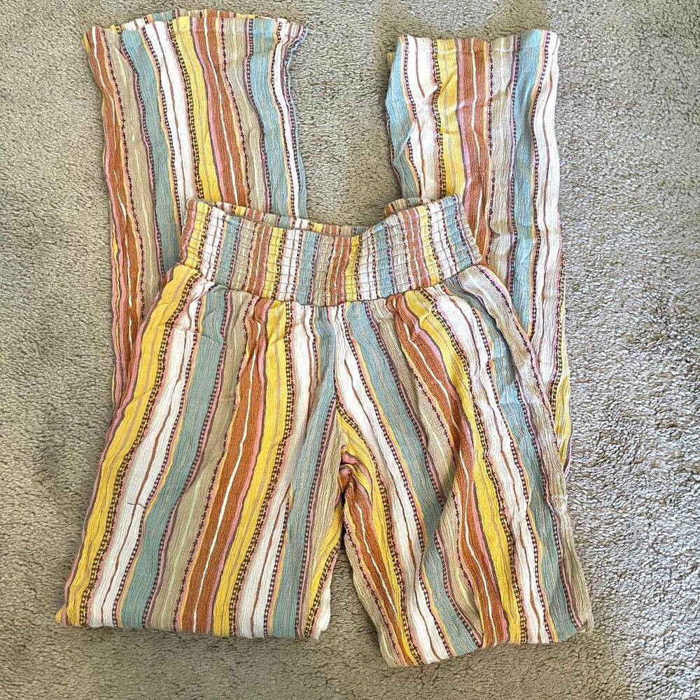 O'Neill multi-colored vertical striped pants - size XS